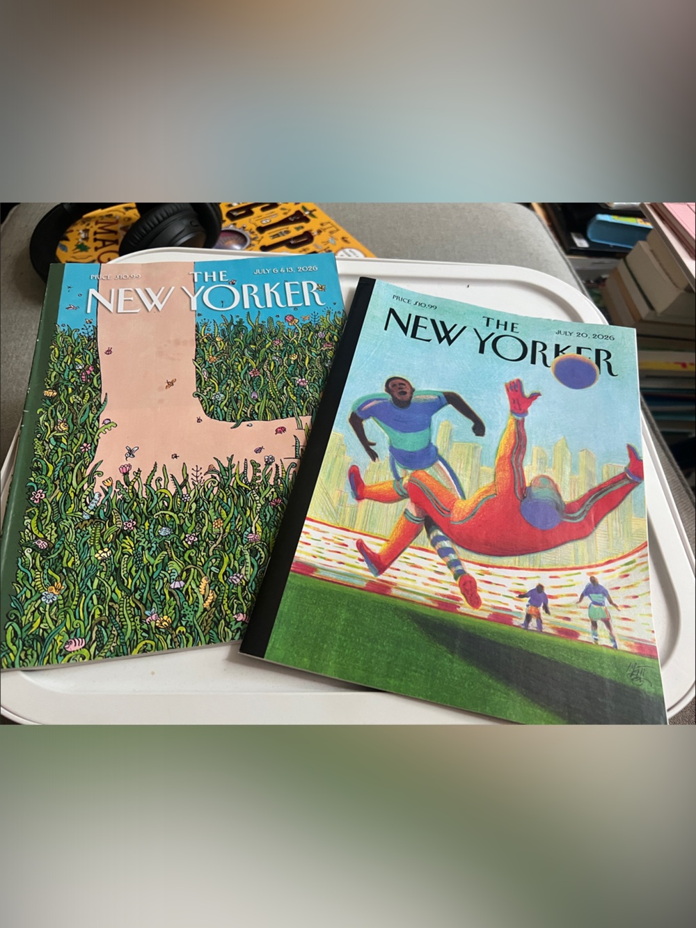 The New Yorker Magazine July 20 2026 Issue & July 6 & 13 2026 Double Issue Lot